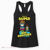 Kids SUPERHERO SUPER BIG BROTHER BIG BROTHER LITTLE SISTER Women's Tank Top thumb 0