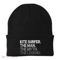 Kite Surfer The Myth Legend Gift Meaningful Gift Beanie thumb 0