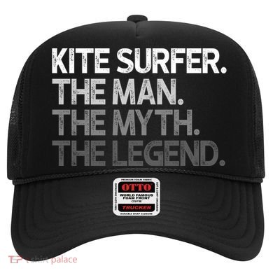 Kite Surfer The Myth Legend Gift Meaningful Gift Hat