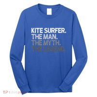 Kite Surfer The Myth Legend Gift Meaningful Gift Long Sleeve Shirt thumb 0