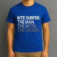 Kite Surfer The Myth Legend Gift Meaningful Gift T-Shirt thumb 3