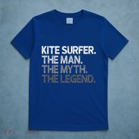 Kite Surfer The Myth Legend Gift Meaningful Gift T-Shirt thumb 5