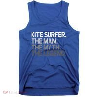 Kite Surfer The Myth Legend Gift Meaningful Gift Tank Top thumb 0