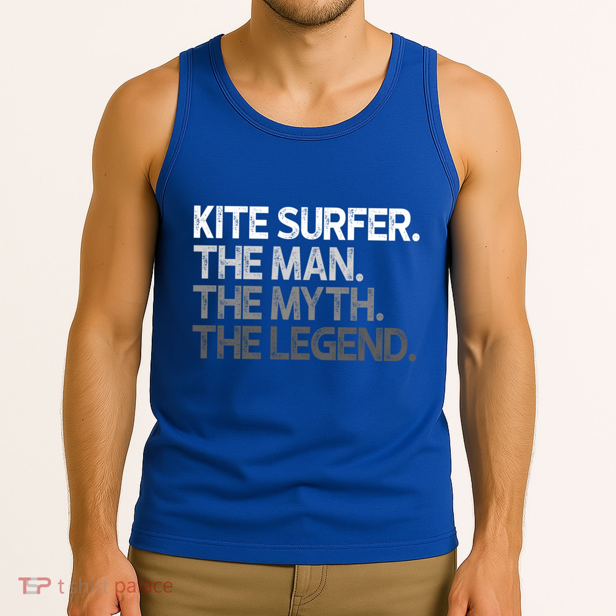 Kite Surfer The Myth Legend Gift Meaningful Gift Tank Top