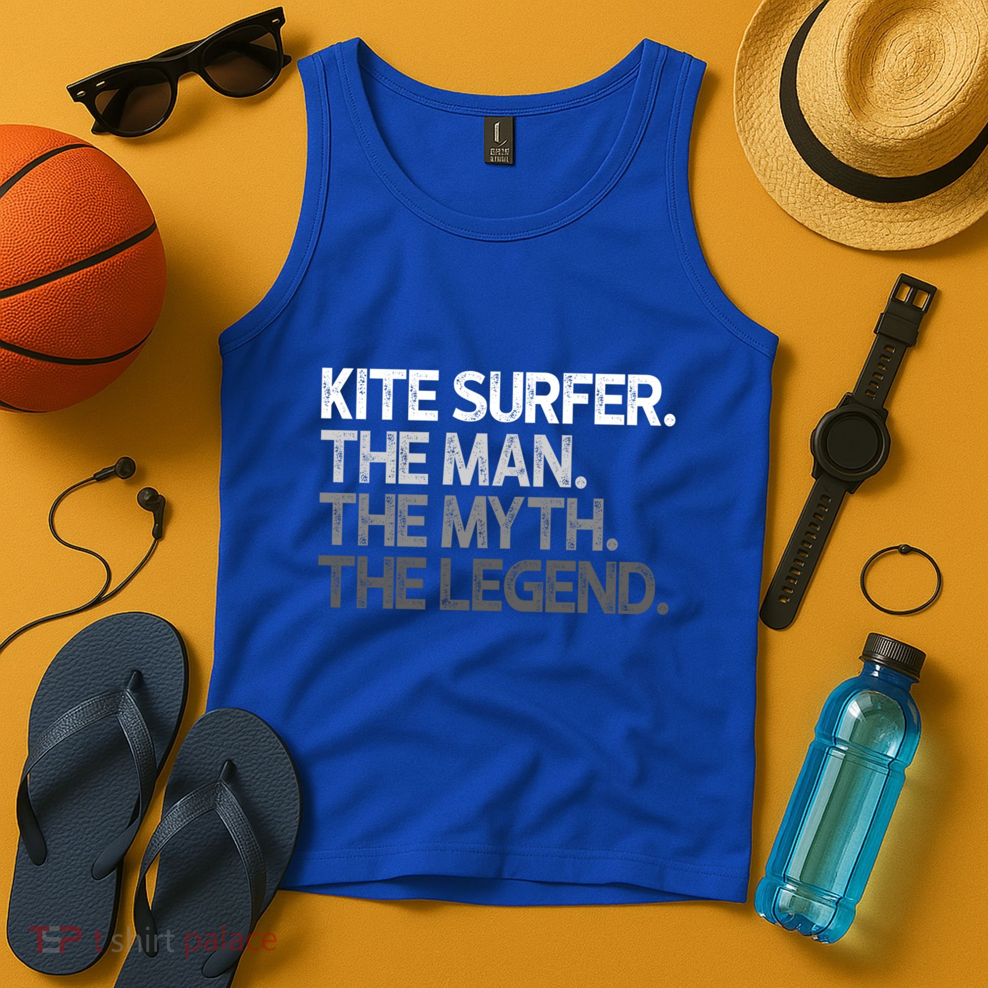 Kite Surfer The Myth Legend Gift Meaningful Gift Tank Top
