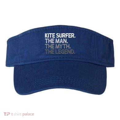 Kite Surfer The Myth Legend Gift Meaningful Gift Visor