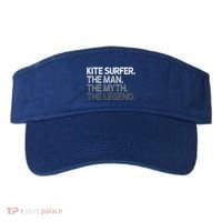 Kite Surfer The Myth Legend Gift Meaningful Gift Visor thumb 0