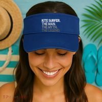 Kite Surfer The Myth Legend Gift Meaningful Gift Visor thumb 2