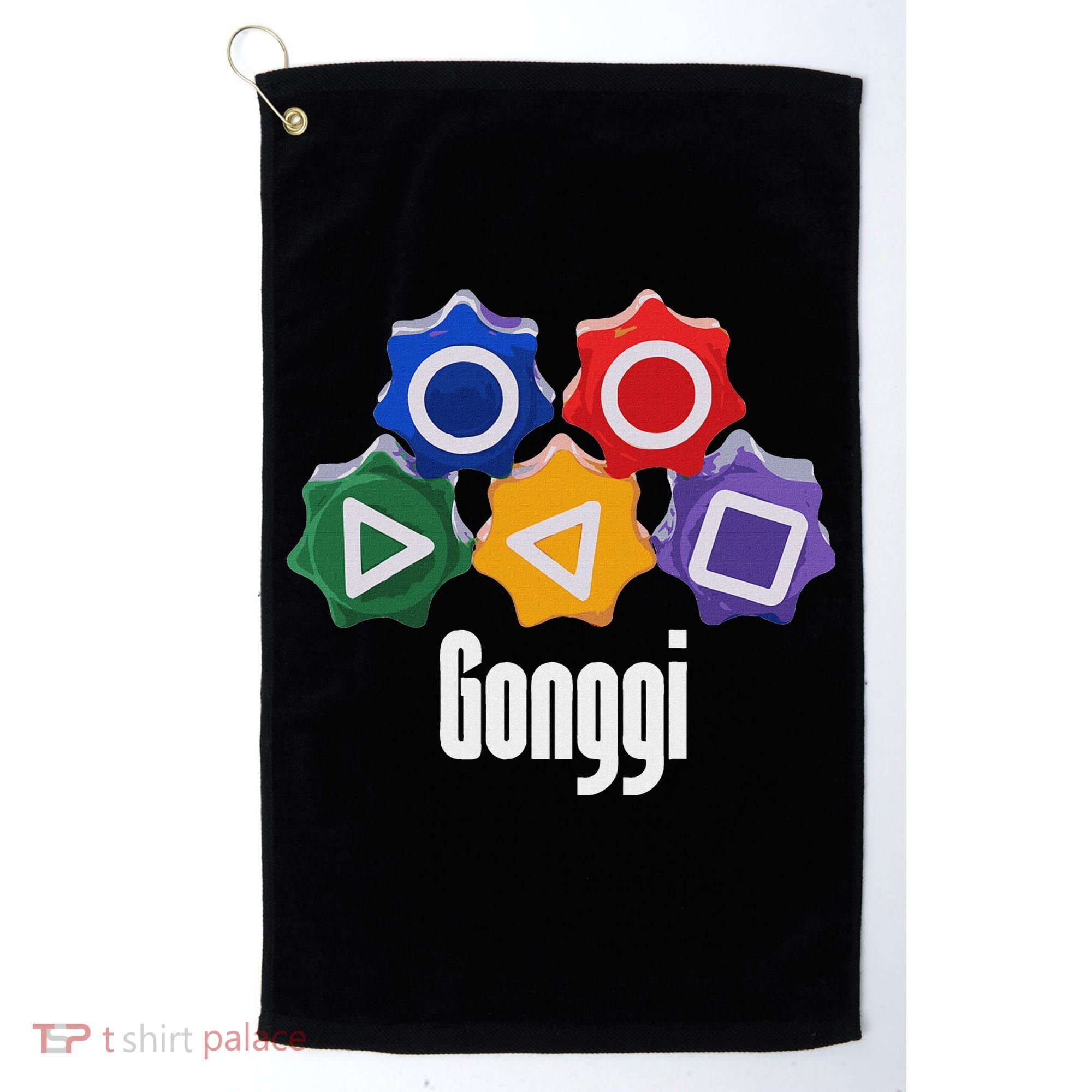 Korean Squid Traditional Game Catching Toy Gonggi Golf Towel