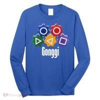 Korean Squid Traditional Game Catching Toy Gonggi Long Sleeve Shirt thumb 0