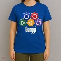 Korean Squid Traditional Game Catching Toy Gonggi T-Shirt thumb 4