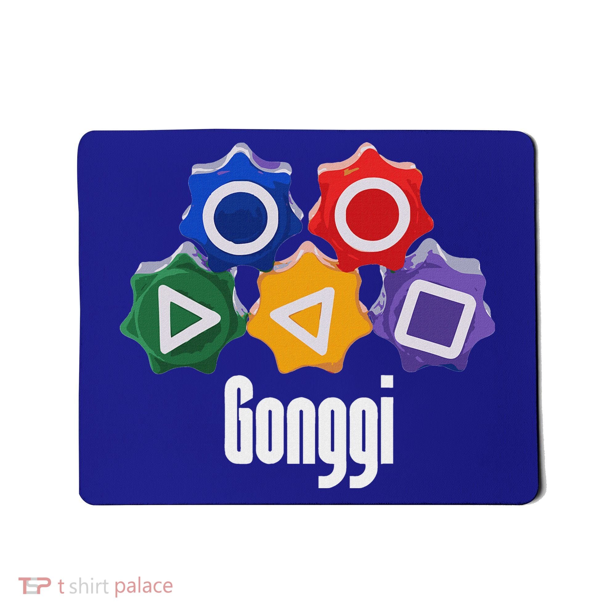 Korean Squid Traditional Game Catching Toy Gonggi Mousepad