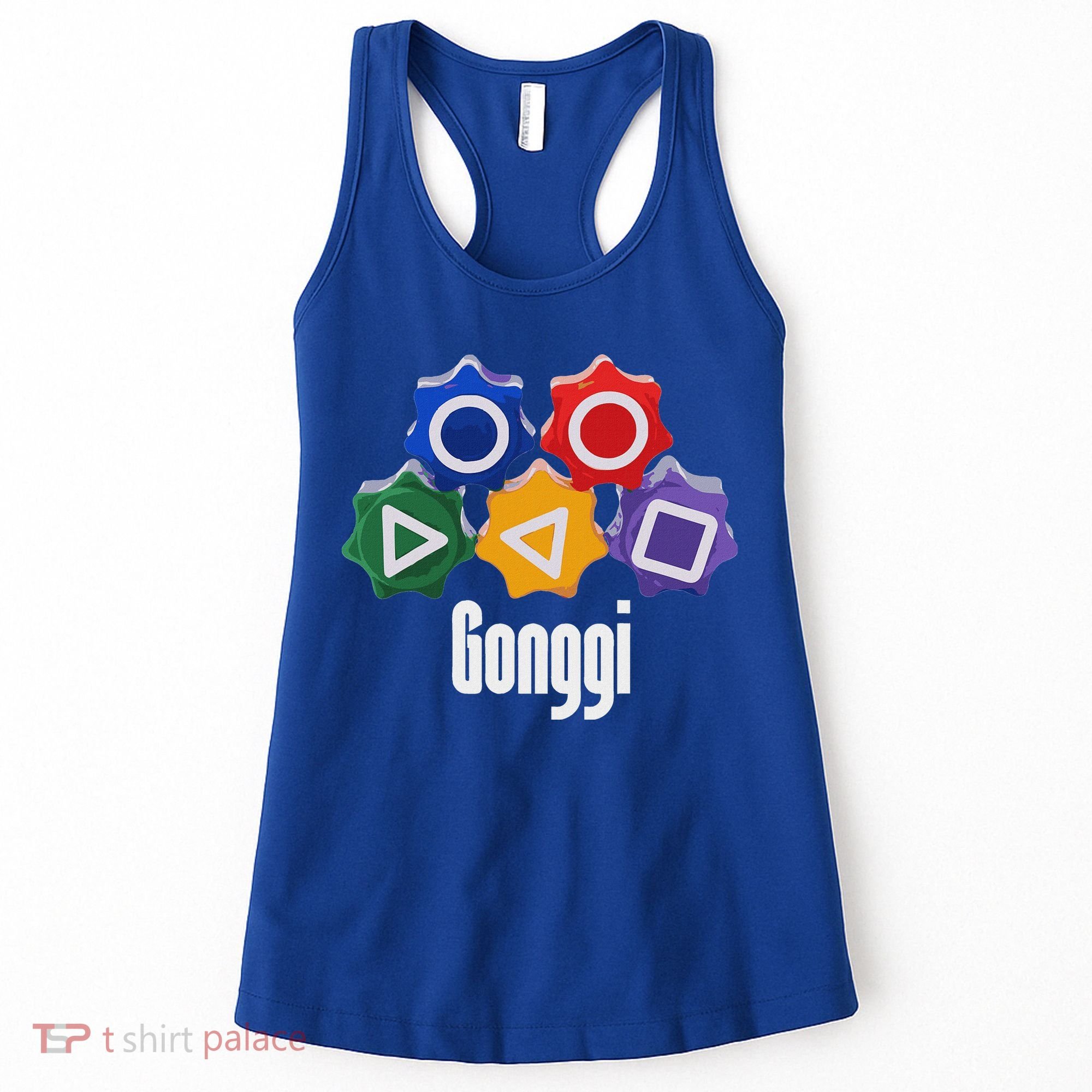 Korean Squid Traditional Game Catching Toy Gonggi Women's Tank Top