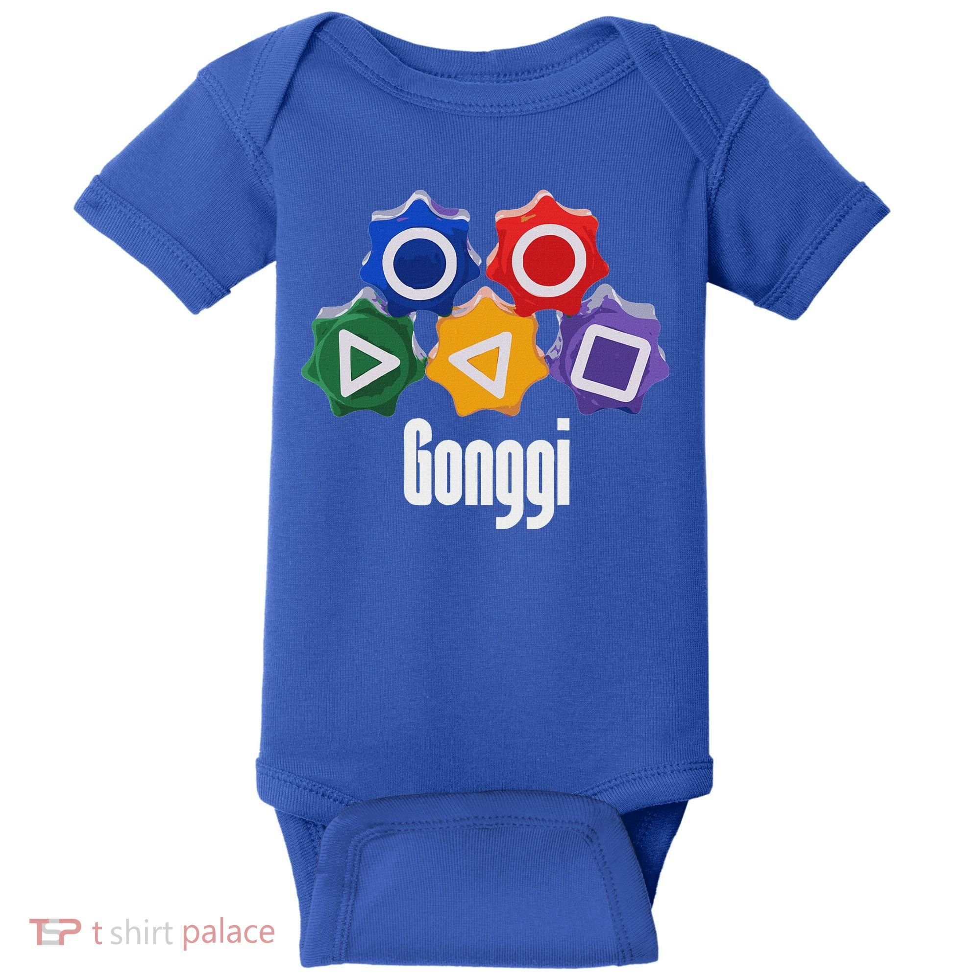 Korean Squid Traditional Game Catching Toy Gonggi Baby Bodysuit