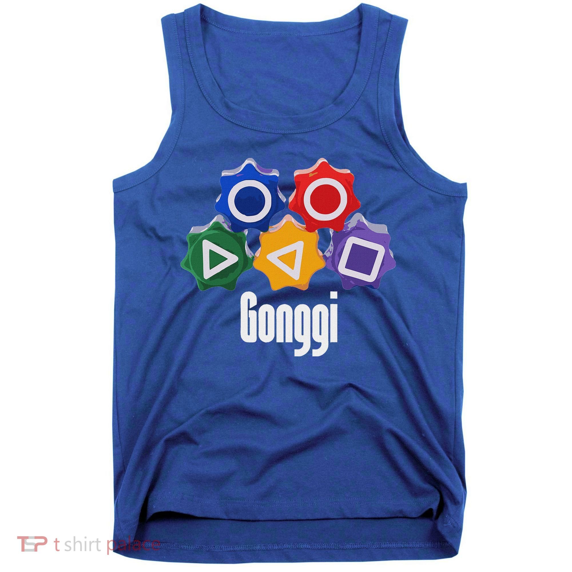 Korean Squid Traditional Game Catching Toy Gonggi Tank Top
