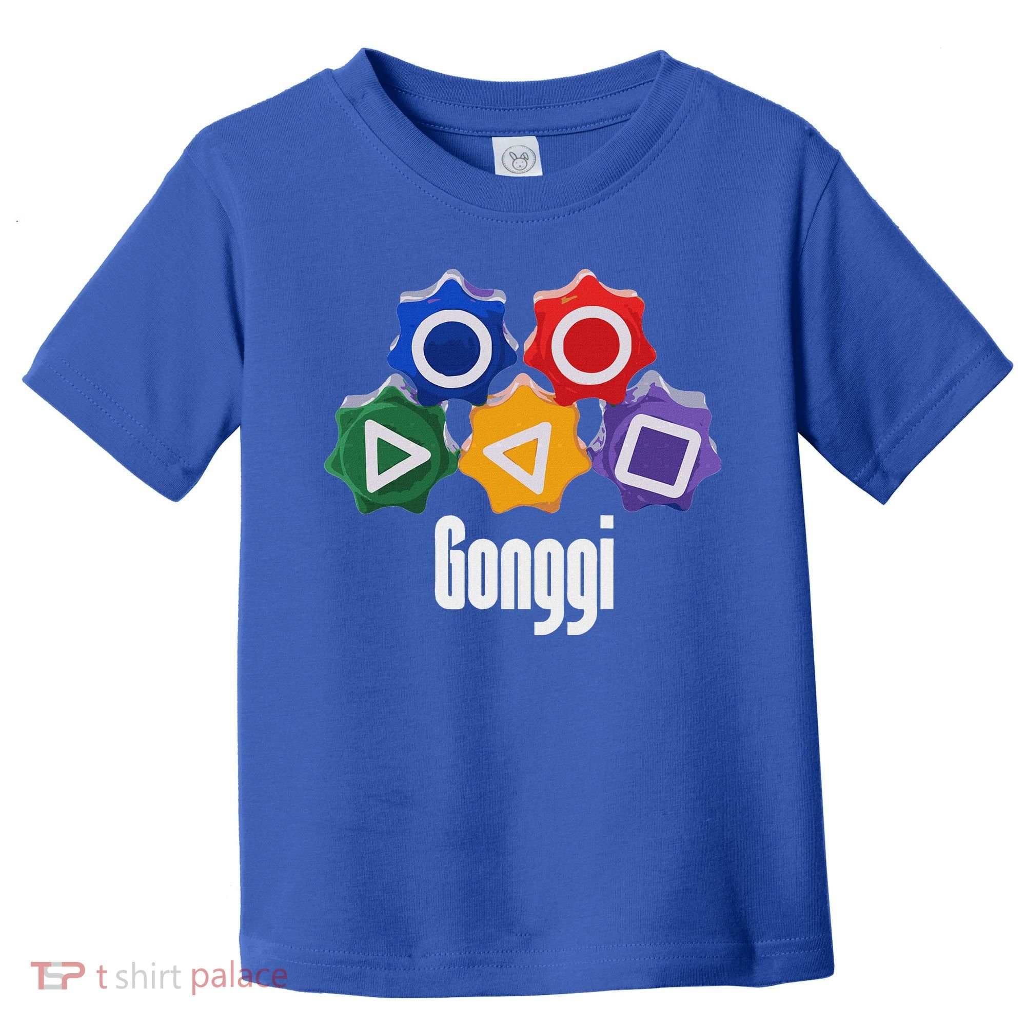 Korean Squid Traditional Game Catching Toy Gonggi Toddler T-Shirt