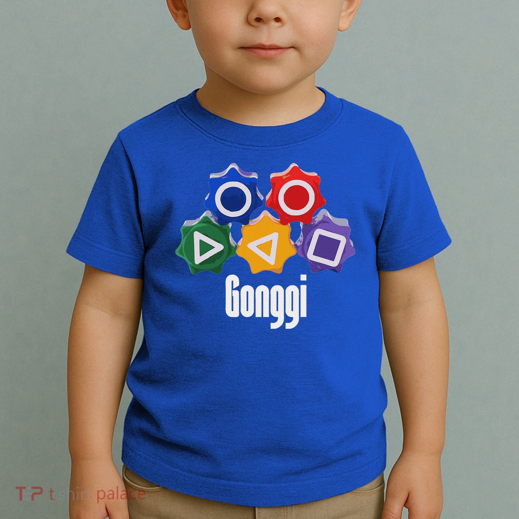Korean Squid Traditional Game Catching Toy Gonggi Toddler T-Shirt