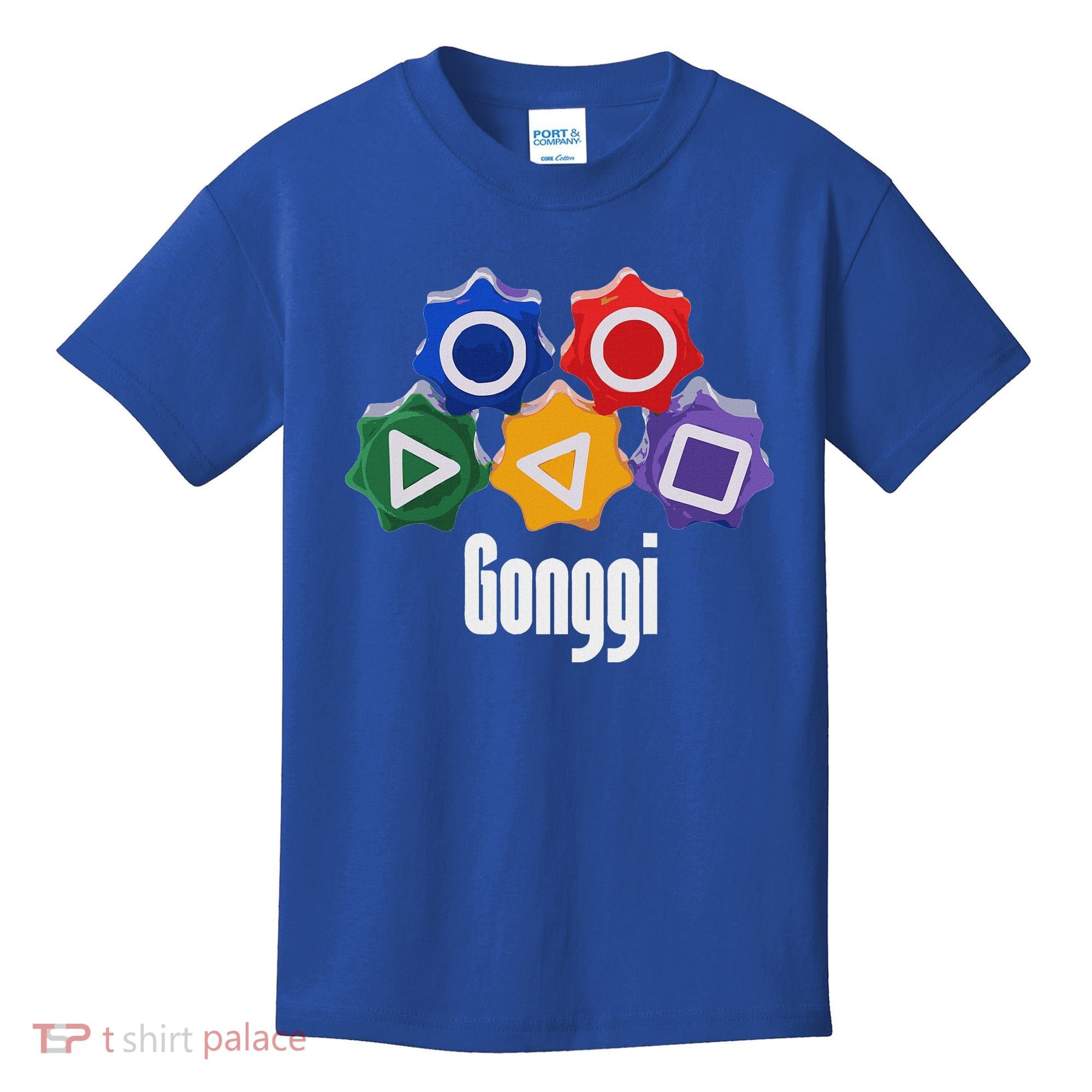 Korean Squid Traditional Game Catching Toy Gonggi Kids T-Shirt