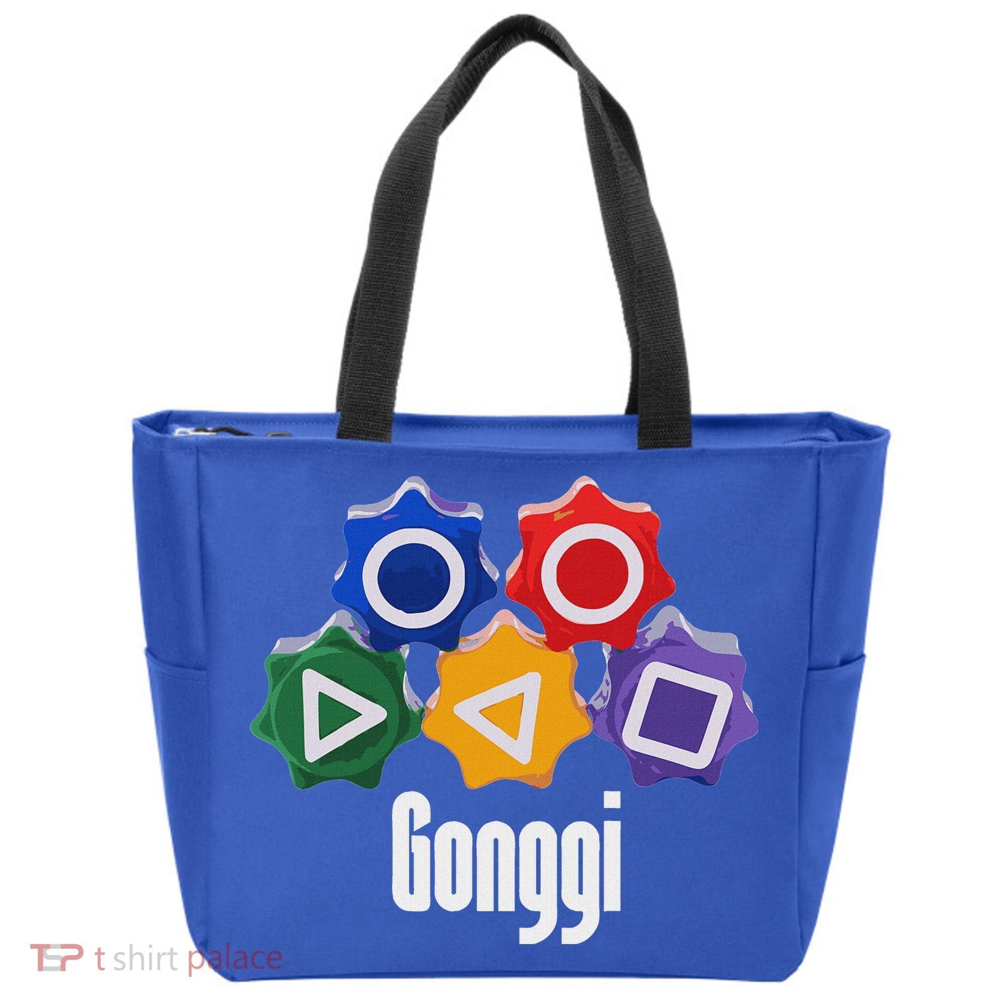 Korean Squid Traditional Game Catching Toy Gonggi Tote Bag