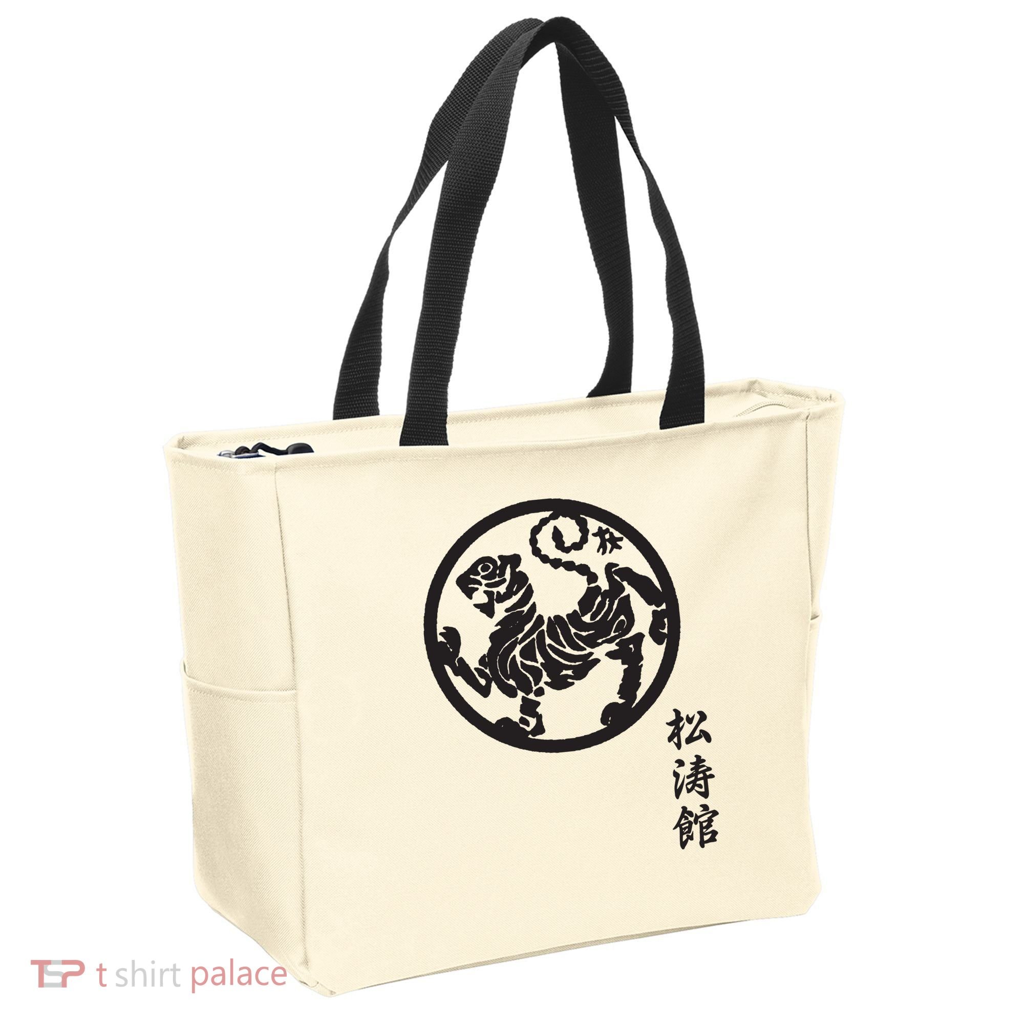 Karate Shotokan Tiger Martial Arts Shotokan Calligraphy Tote Bag