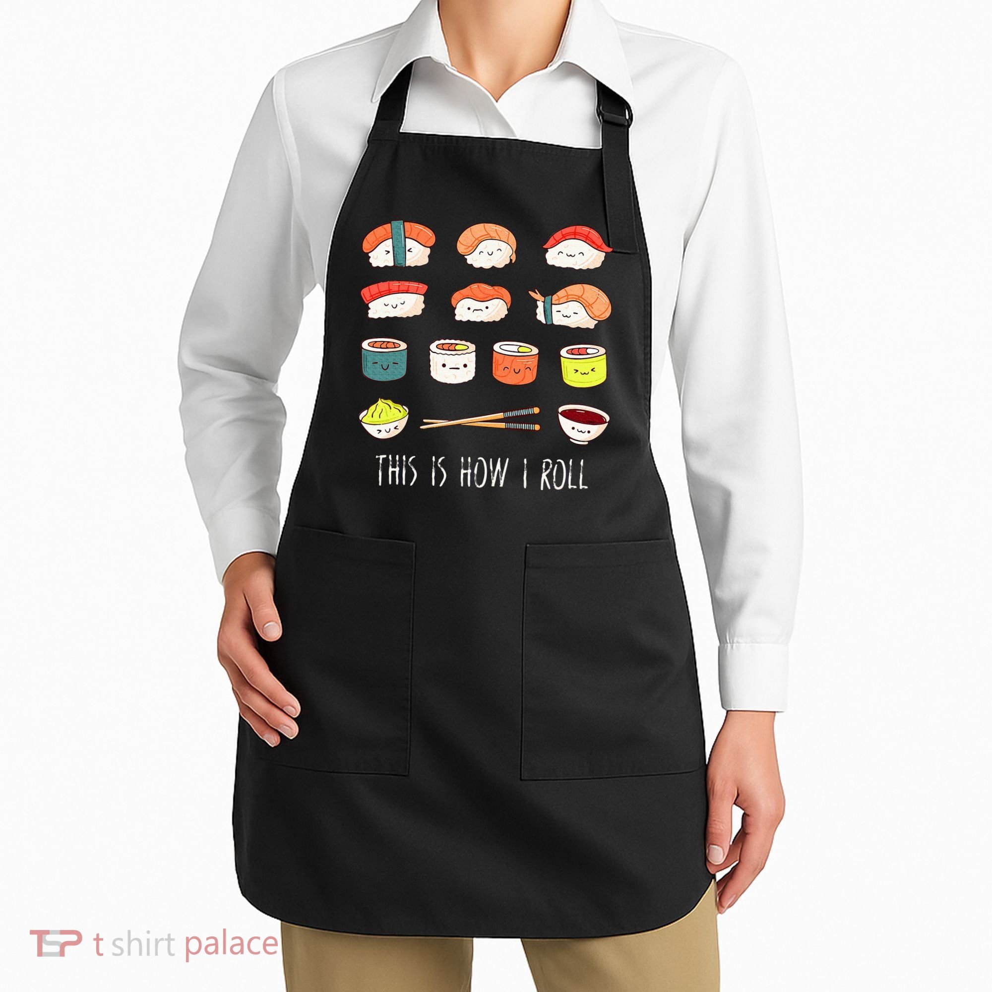 Kawaii Sushi This Is How I Roll Apron