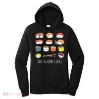 Kawaii Sushi This Is How I Roll Women's Hoodie thumb 0