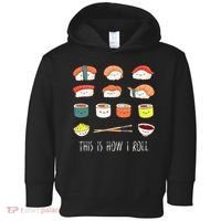Kawaii Sushi This Is How I Roll Toddler Hoodie thumb 0