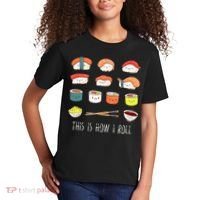 Kawaii Sushi This Is How I Roll Kids T-Shirt thumb 2