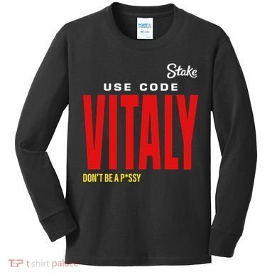 Kick State Use Code Vitaly Kids Long Sleeve Shirt