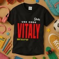 Kick State Use Code Vitaly Kids T-Shirt thumb 3