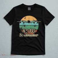 Kc135 Stratotanker Vintage Sunset Air Refueling Airplane T-Shirt thumb 5