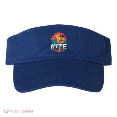 Kite Surfer Vintage Sunset Caribic Island Retro Kite Surfing Great Gift Visor