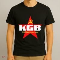 Kgb Still Watching You Cccp Soviet Union Communist T-Shirt thumb 3