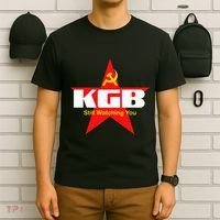 Kgb Still Watching You Cccp Soviet Union Communist T-Shirt thumb 6