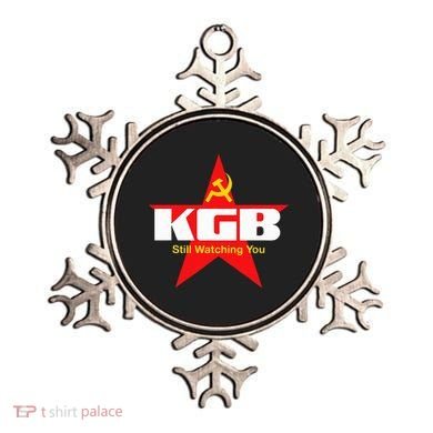 Kgb Still Watching You Cccp Soviet Union Communist Ornament