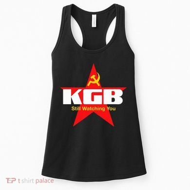 Kgb Still Watching You Cccp Soviet Union Communist Women's Tank Top
