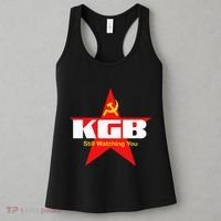 Kgb Still Watching You Cccp Soviet Union Communist Women's Tank Top thumb 3