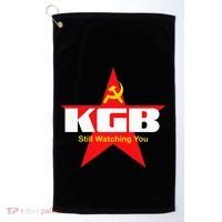 Kgb Still Watching You Cccp Soviet Union Communist Golf Towel thumb 0