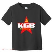 Kgb Still Watching You Cccp Soviet Union Communist Toddler T-Shirt thumb 0
