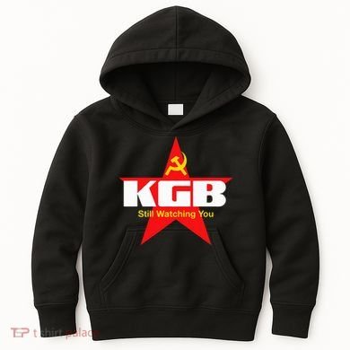 Kgb Still Watching You Cccp Soviet Union Communist Kids Hoodie