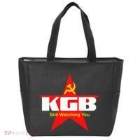Kgb Still Watching You Cccp Soviet Union Communist Tote Bag thumb 0