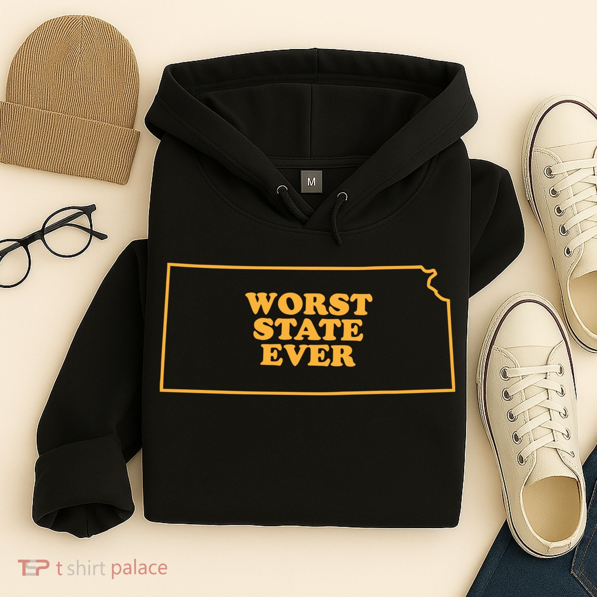 Kansas State Worst State Ever Hoodie