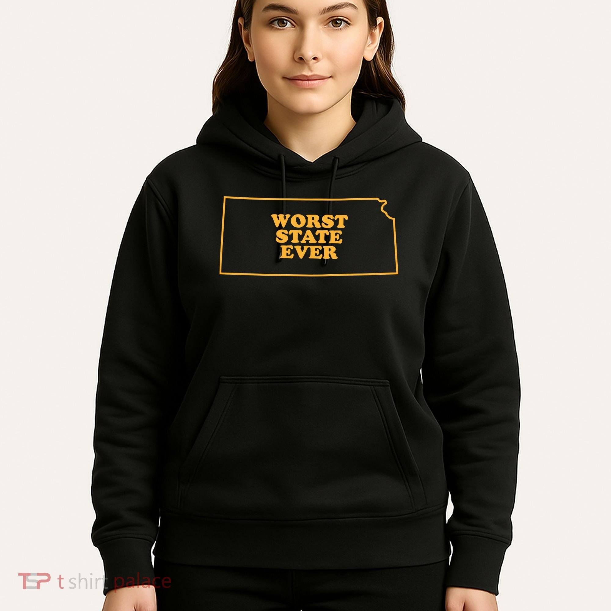 Kansas State Worst State Ever Hoodie