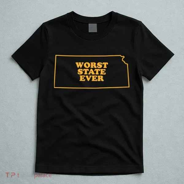 Kansas State Worst State Ever T-Shirt