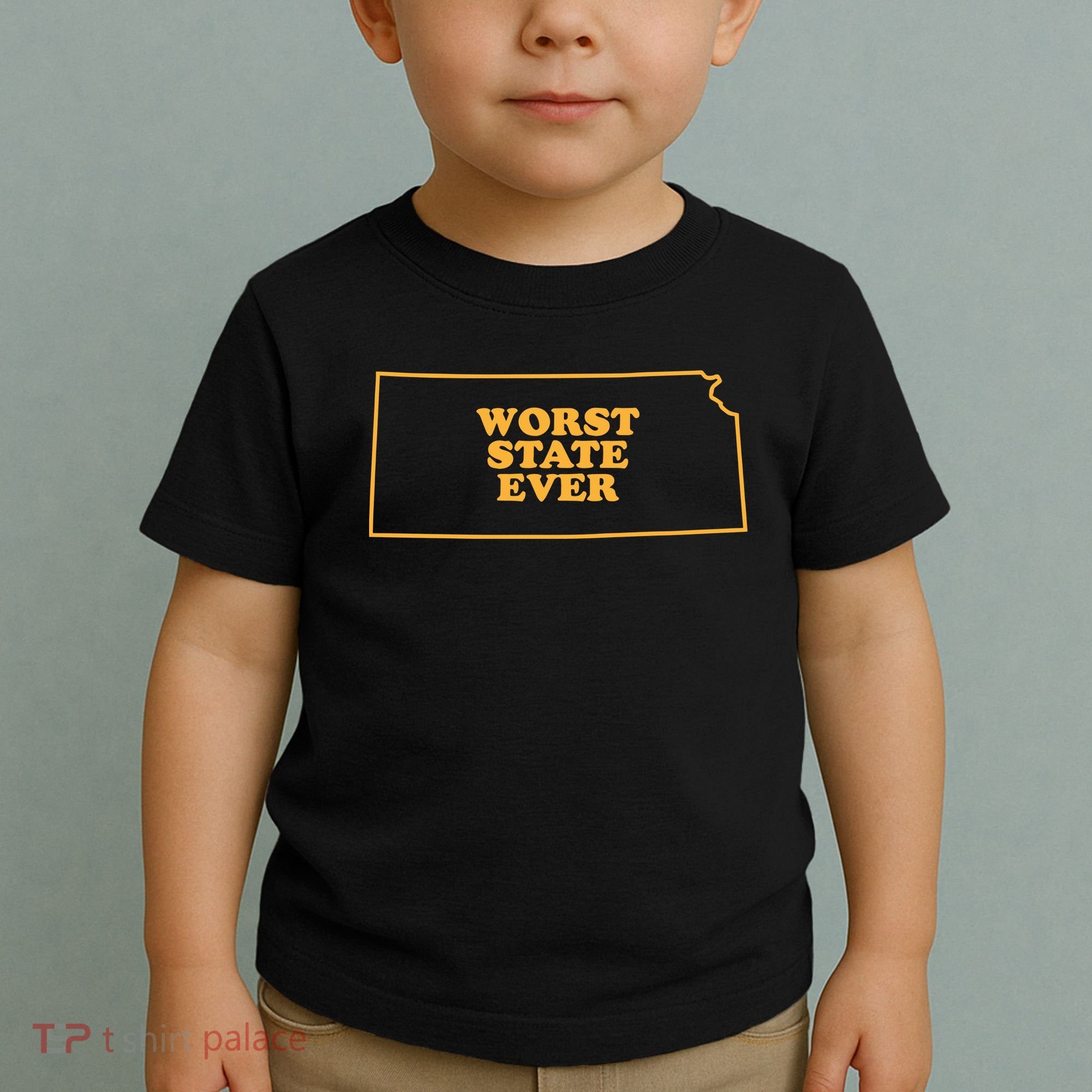 Kansas State Worst State Ever Toddler T-Shirt