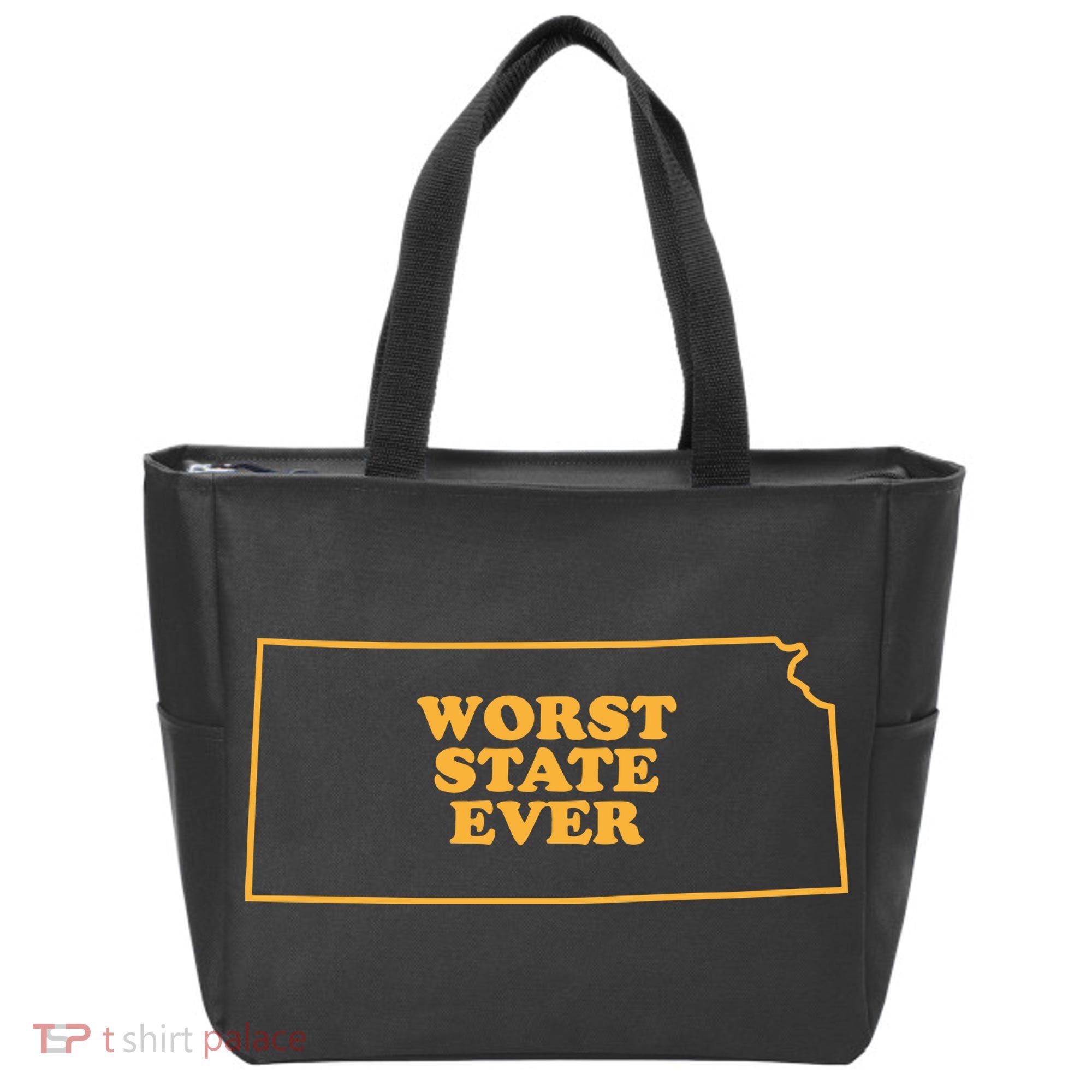 Kansas State Worst State Ever Tote Bag