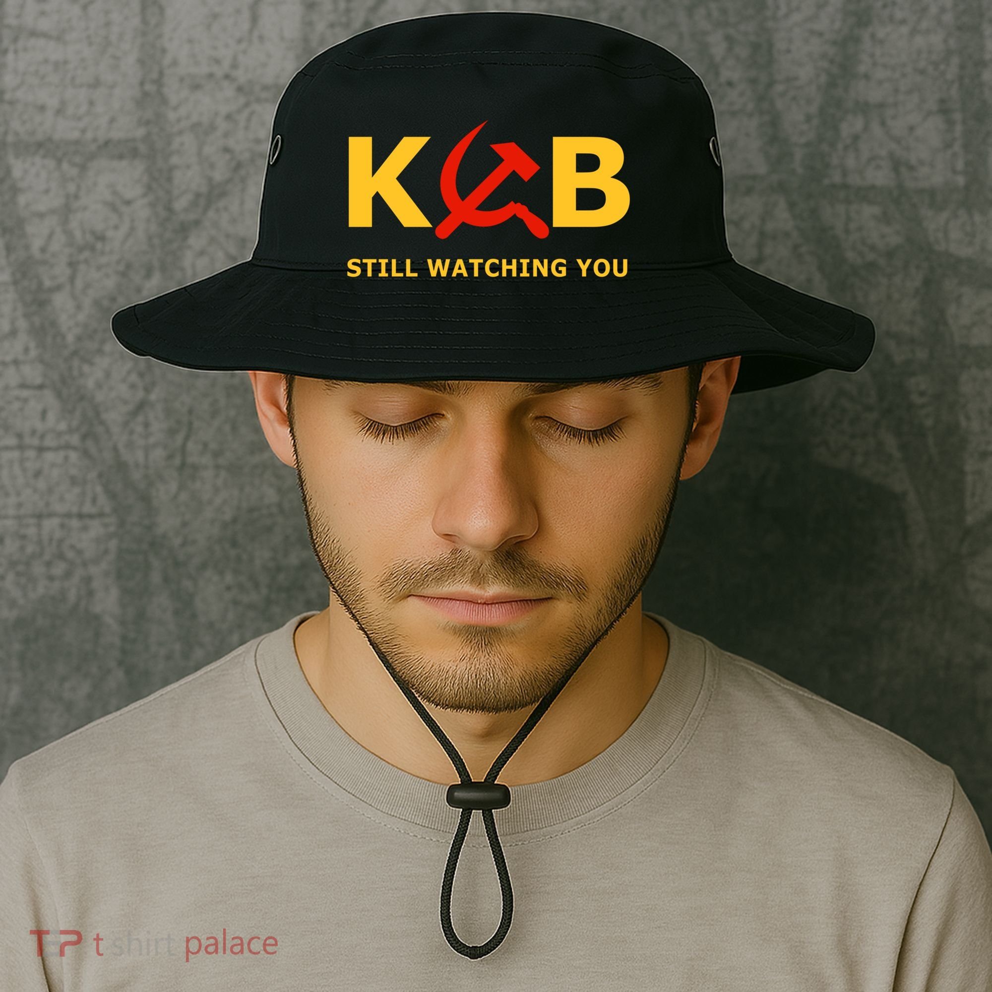 Kgb Still Watching You Cccp Ussr Soviet Union Gift Bucket Hat