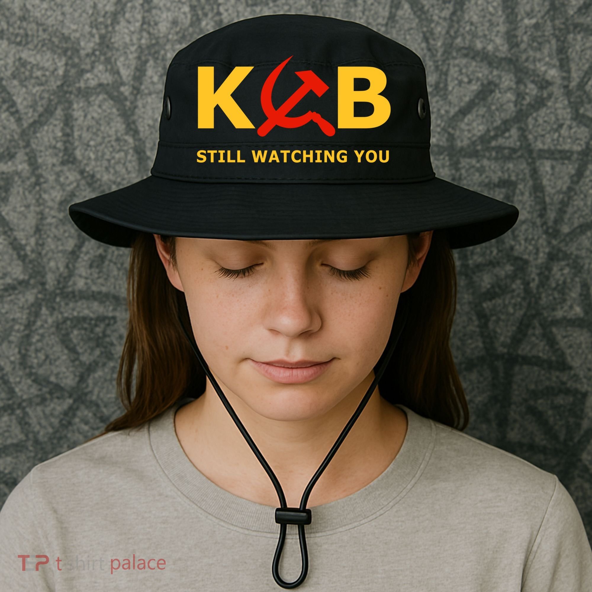 Kgb Still Watching You Cccp Ussr Soviet Union Gift Bucket Hat