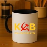 Kgb Still Watching You Cccp Ussr Soviet Union Gift Coffee Mug thumb 4