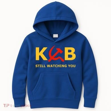 Kgb Still Watching You Cccp Ussr Soviet Union Gift Kids Hoodie